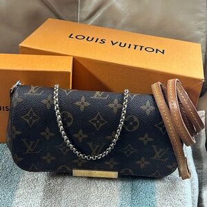 💯% Authentic Louis Vuitton Favorite 4-way Bag Set‼️